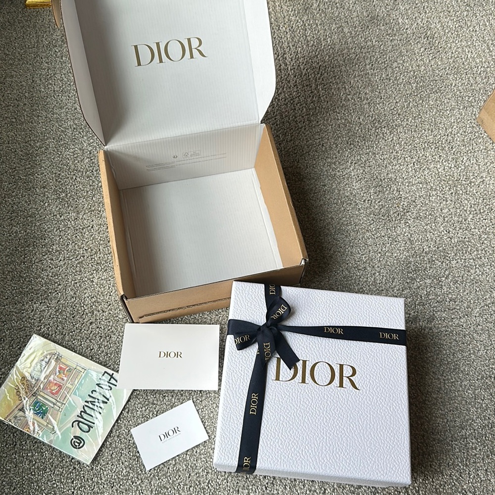 DIOR Gift Box and Dior Ribbon, Dior envelope